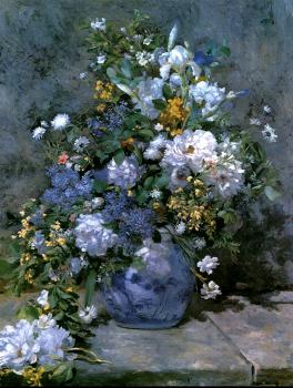 Pierre Auguste Renoir : Bouquet of Spring Flowers